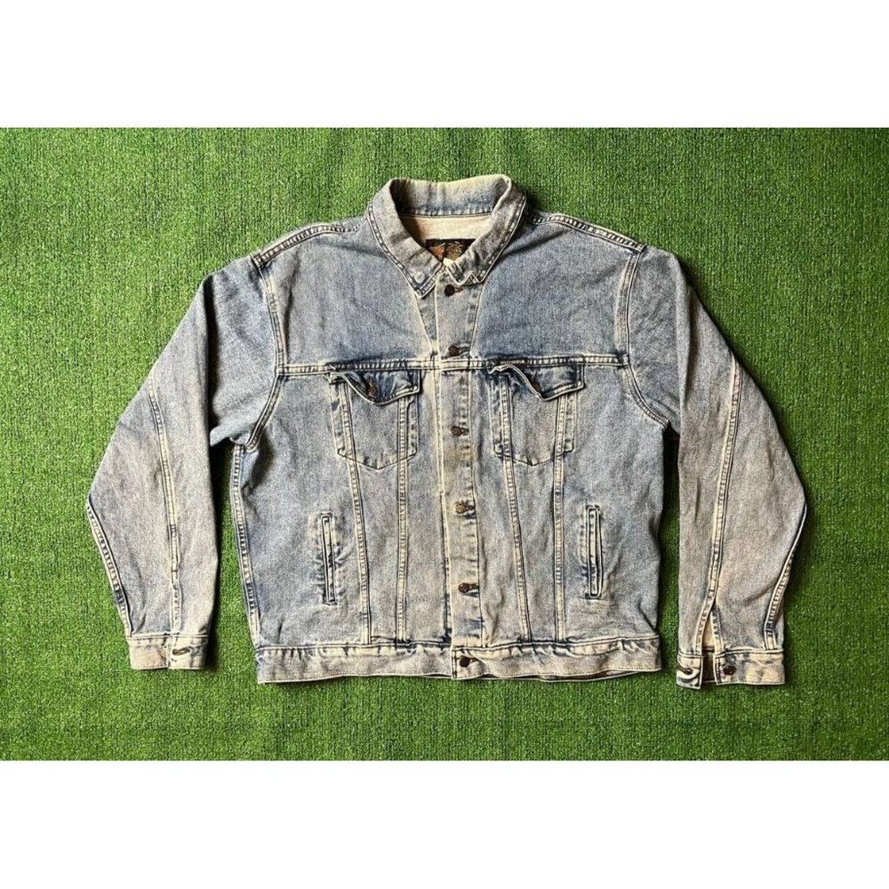 2003 Harley Davidson 100 Year Anniversary Denim Jacket XL